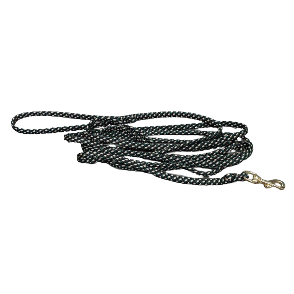 Hunter List Hondenriem – Maritiem Touw – 1,2 X 140 Cm – Met Messing Beslag & Polsband – Robuust, Weerbestendig & Stijlvol – Beige