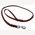 Hondenriem 10 meter rood/zwart