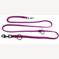 Pink dog leash, 2 meters, two-way adjustable