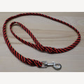 Hondenriem 3 meter rood/zwart