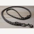 Dog leash 8 meters beige/black