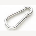 Carabiner hook 50 mm galvanized 50 pieces
