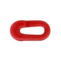 Plastic emergency switch 8 mm red 25 pieces