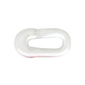 Plastic emergency switch 8 mm white 25 pieces