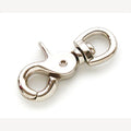 Musketonhaak rond 68 mm met klip wervel 20 mm