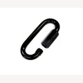 Noodschalm 4 mm zwart extra lang