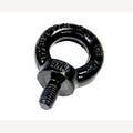 Oogbout zwart M6 100 stuks