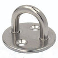 Oogplaat rond 6 mm RVS AISI 304