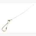 Ophangkabeltje 1 mm rvs - met 2 lussen en simplexhaak