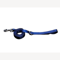Platte hondenriem blauw 5 meter