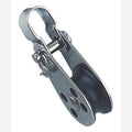RVS katrol 25 mm met borgpen en beugel