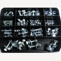 Assortimentsbox schroeven, moeren, sluitringen M6-M8-M10 zeskant schroeven