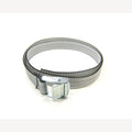 Spanband grijs 18 mm met klemsluiting 100 stuks