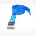 Spanband blauw 2,5 meter met klemsluiting