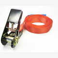 Spanband rood 4 meter met ratel