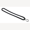 Spanrubbers zwart 40 cm met S-haak