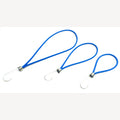 Spanrubbers blauw 300-550mm met RVS haak