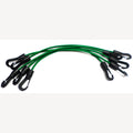 Spanrubbers groen 320-550mm met 2 kunststof haken
