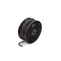 Voetketting zwart 4 mm 15 meter