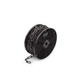 Voetketting zwart 4 mm op haspel 30 meter