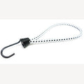 Spanrubbers 5mm wit-zwart met 1 metalen haak 17-30cm