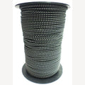 Elastisch koord op rol 3mm zwart/wit