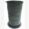 Elastisch koord op rol 3mm zwart/wit