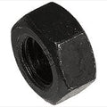 Zwarte zeskantmoer M3 DIN934 25 stuks