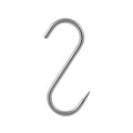 RVS S-haken, slagershaken, A2 6x160mm, 10 Stuk