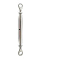 RVS Oog-aan-oog spanschroef, A4 M5, oog 5,5 mm, 10 Stuk