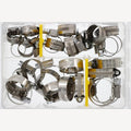 Assortment box hose clamps I, A4 10-32mm 30 pieces, 1 piece