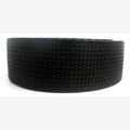 Band op rol zwart 25 mm - 1 meter