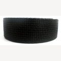 Band op rol zwart 25 mm - 10 meter