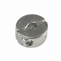 2-delige klemring met 2 schroeven,  A4 2mm M3 15x10mm, 10 Stuk
