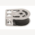 RVS Sprenger ligblok met glijlager, A2/kunststof voor touw 8mm, met holle as 5mm, 1 Stuk