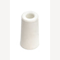 Deurstopper rubber wit - 30 x 24 mm