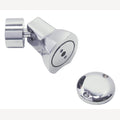 Deurstopper RVS magnetisch draaibaar haaks - 60 mm