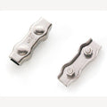 Duplexklem RVS 3 mm