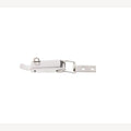 RVS Knevelsluiting, afsluitbaar, A2 102mm, 2 Stuk