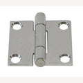 RVS scharnier, A2 50x50mm, 4 Stuk