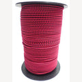Elastisch koord fuchsia/marineblauw 3 mm - per strekkende meter
