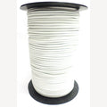 Elastisch koord wit 8 mm - per strekkende meter