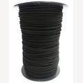 Elastisch koord zwart 2,5 mm - per strekkende meter