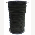 Elastisch koord zwart 4 mm - per strekkende meter