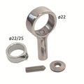 Pipe support for mudguard railing, A4 for pipe 22mm, 1 Piece
