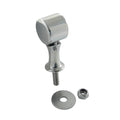 Handrail end piece with thread, A4 M8x28mm, for tube 25mm, 1 Piece