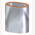 Krimpklem koper,  Cu vertind 2mm (nominale maat 2,5), 250 Stuk