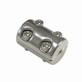 2-delige klemring met 4 schroeven,  A4 5mm M5 28x42mm, 5 Stuk