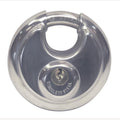 Hangslot RVS rond A2 afgeschermd - 70 mm - 5 stuks