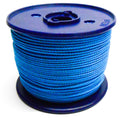 Koord gevlochten blauw 2 mm - 200 meter op rol